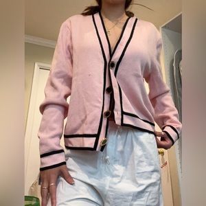 Pink Cardigan
